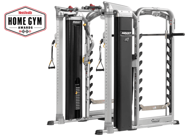 Mi7SMITH ENSEMBLE - INCLUDES - Mi7 CABLE COMES STANDARD WITH(2) 150LBS. SILENT STEEL WEIGHT STACKS (WT-STK-22) AND CORE STABILIZER PAD -  MiSMITH DUALACTION SMITH / Mi7-SMITH-ENS-PL