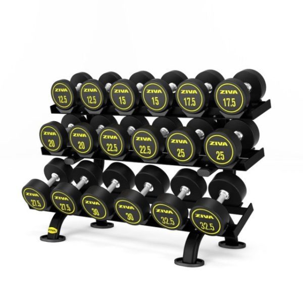 ZIVA Performance Rubber Dumbbell 2.5 kg / ZFT-DBRB-4981