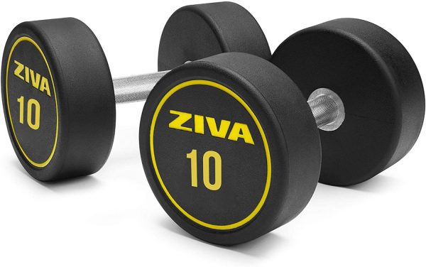 ZIVA Performance Rubber Dumbbell 5 kg / ZFT-DBRB-4982